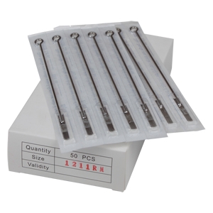 FLAT NEEDLES BOX OF 50