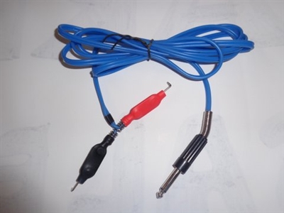 SILICONE CLIP CORD BLUE